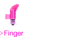 Finger vibrators