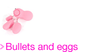 Bullet and egg vibrators