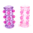 Beaded penis sleeve