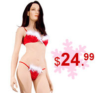 Marabou bra and thong