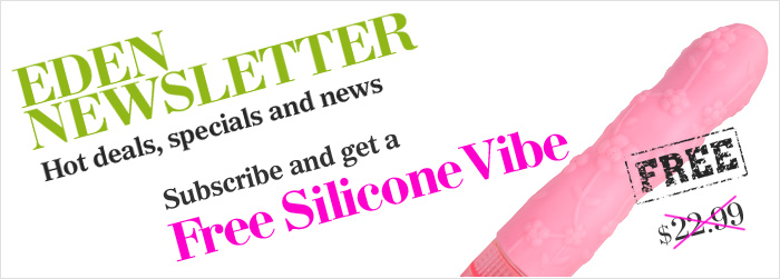 Subscribe to our Newsletter and get a free silicone vibe