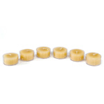 Beeswax tea lights