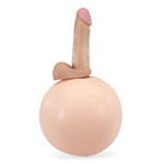 Realistic cock and E-Z rider ball