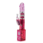 Pink mini rabbit