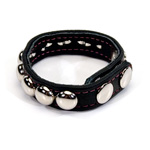 Dome studded cock strap