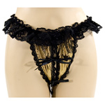 Playtime black/gold lame