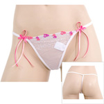 Hearts and streamers g-string