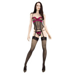 Bella flora bustier and thong