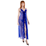 Flamingo gown with g-string