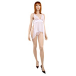 Embrace babydoll with g-string