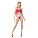 Lace up cups babydoll