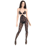 Boudoir lace O-ring Bodystocking