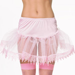 Floral lace petticoat
