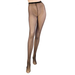 Backseam fishnet pantyhose