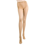Contrast backseam fishnets