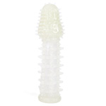 Glow silicone penis extension