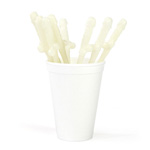 Dicky sipping straws glow in the dark