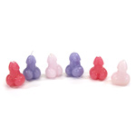 Mini pecker party candles 6 pieces