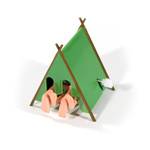 Hump-tee tent