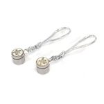 Strobing nipple rings