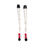Beaded nipple clamps
