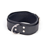 Collar with bondage ring