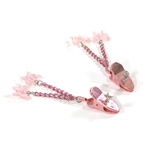 Precious gems butterfly nipple jewelry