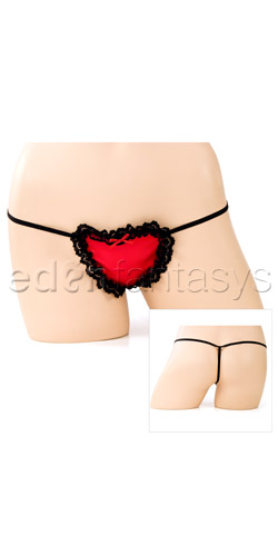 Heart g-string