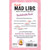 Adult Mad Libs Bachelorette Bash