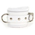 Luxe white wrist cuffs