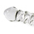 Colorful spiral G-spot wonder with dichro marble