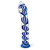 Inside out filligrino shaft glass dildo