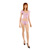 Lycra net cami set