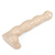 Ribbed dildo with balls