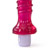 Vivid essentials vibrating ribbed swirl dong