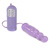 Vivid purple passion vibrating bumper