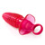 Lollipoppers ribbed anal plug