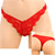 V-cut lace thong