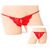 Lace crotchless panty