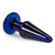 Cobalt blue anal plug