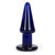 Cobalt blue anal plug