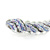 Inside out spiral rib double dong