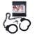 Double lock police style leg irons