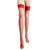 Stay up backseam fishnet stockings