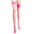 Lace top fence net stockings
