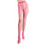 Back seam fishnet panythose