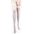 Backseam fishnet thigh highs