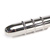 Stainless steel threaded love wand