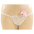 Crotchless panties glow in the dark
