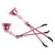 Fresh pink bell nipple clamps